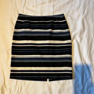 Banana republic stripped skirt